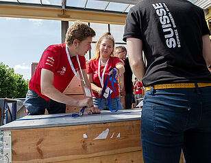 WorldSkills: 9.5 Tonnen Material für die Berufs-Nati